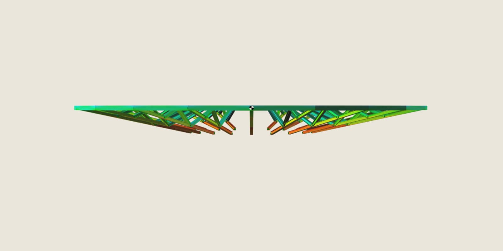 Structural FEM analysis of canopy